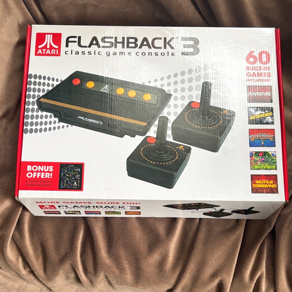 Flashback 3 Classic Game Console - Black